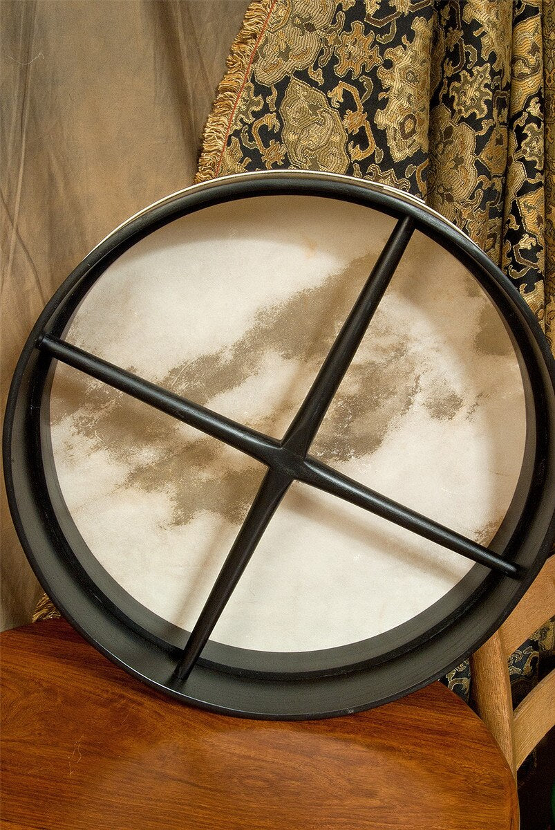 Roosebeck Black Bodhran 18"