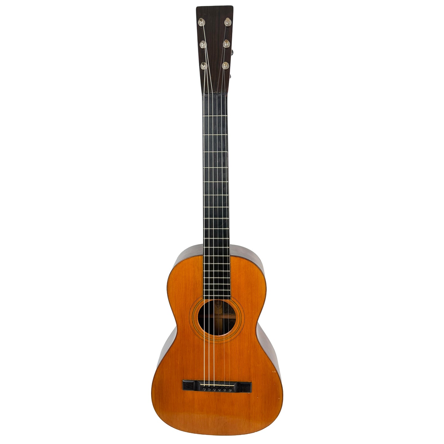 George Washburn Parlor Guitar, Slab Headstock, c. 1886