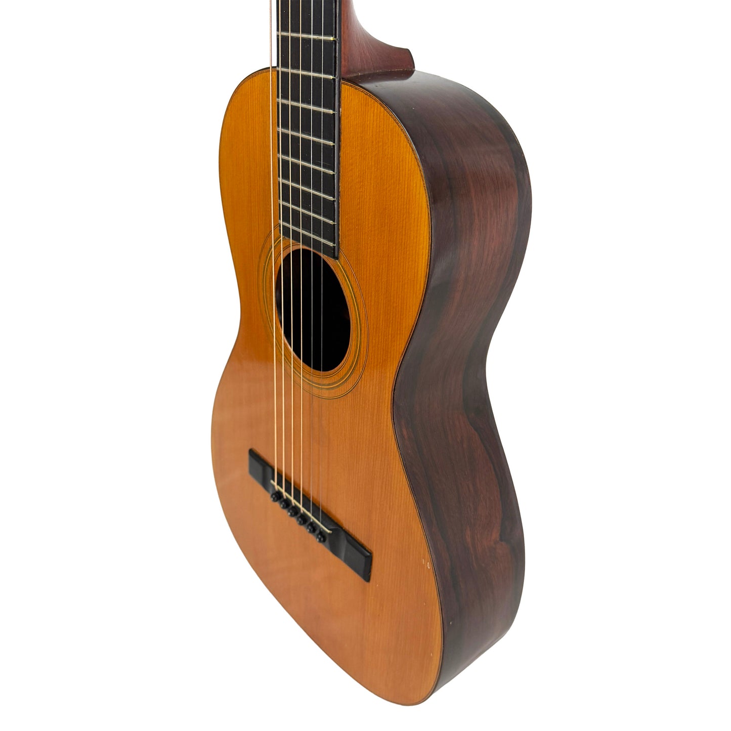 George Washburn Parlor Guitar, Slab Headstock, c. 1886