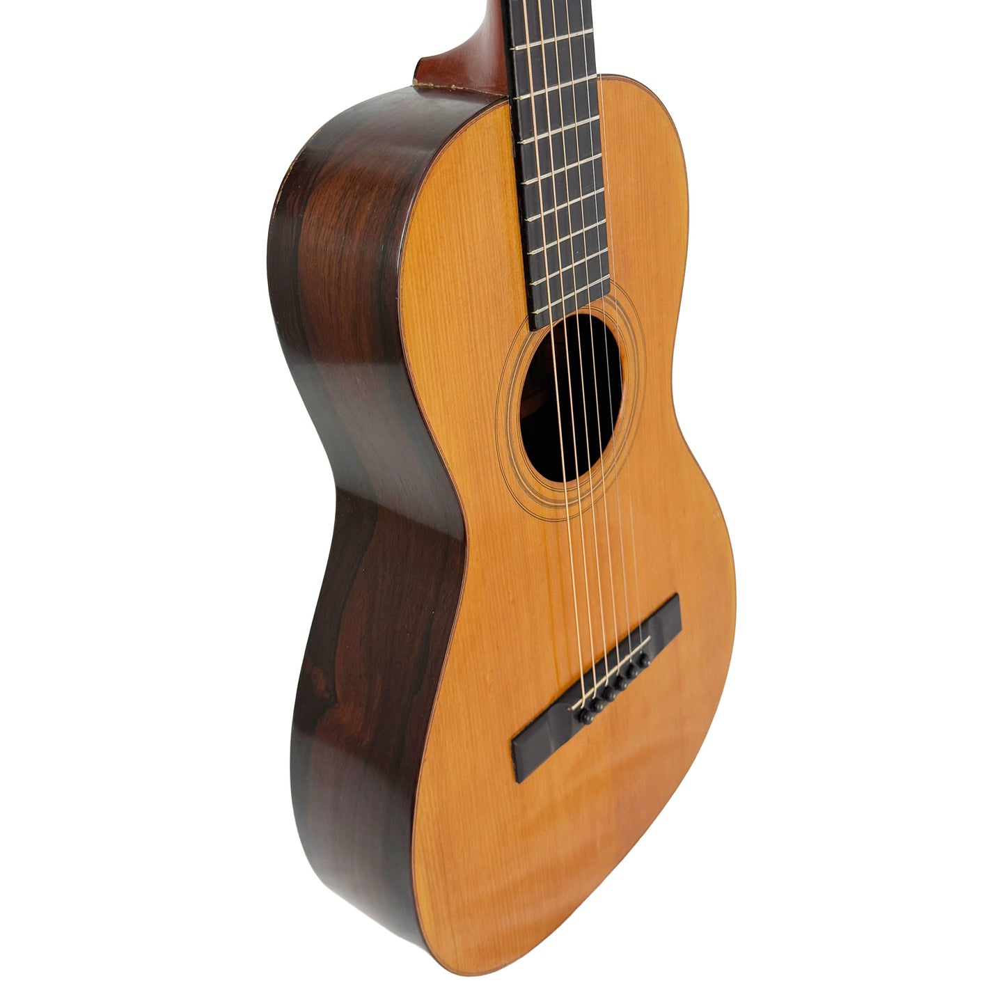 George Washburn Parlor Guitar, Slab Headstock, c. 1886