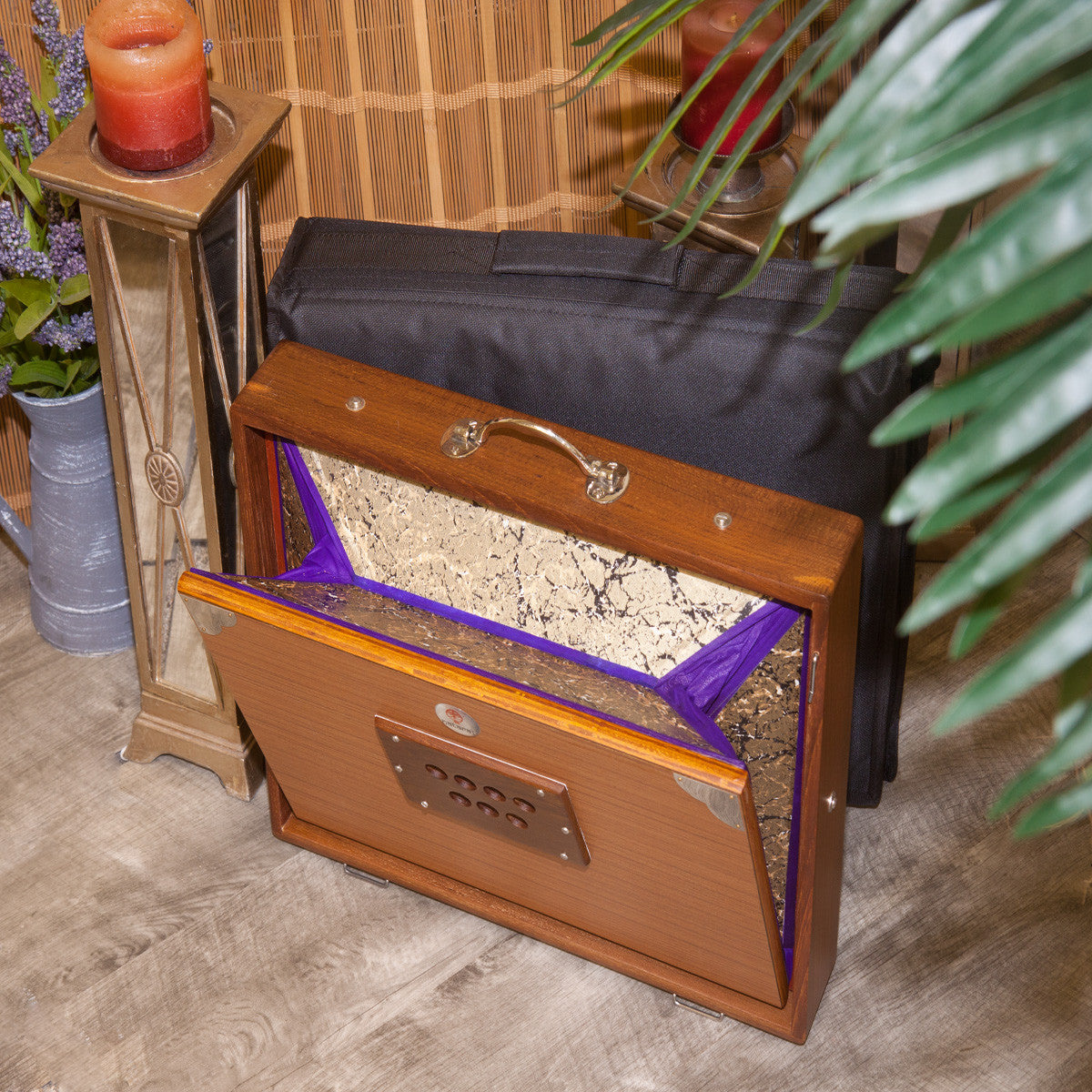 NATARAJ PRO SHRUTI BOX With SIDE CONTROLS 13-REED 4C-5C Shruti Boxes Banjira