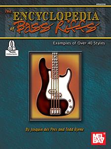 Encyclopedia of Bass Riffs (Book + Online Audio) Media Mel Bay
