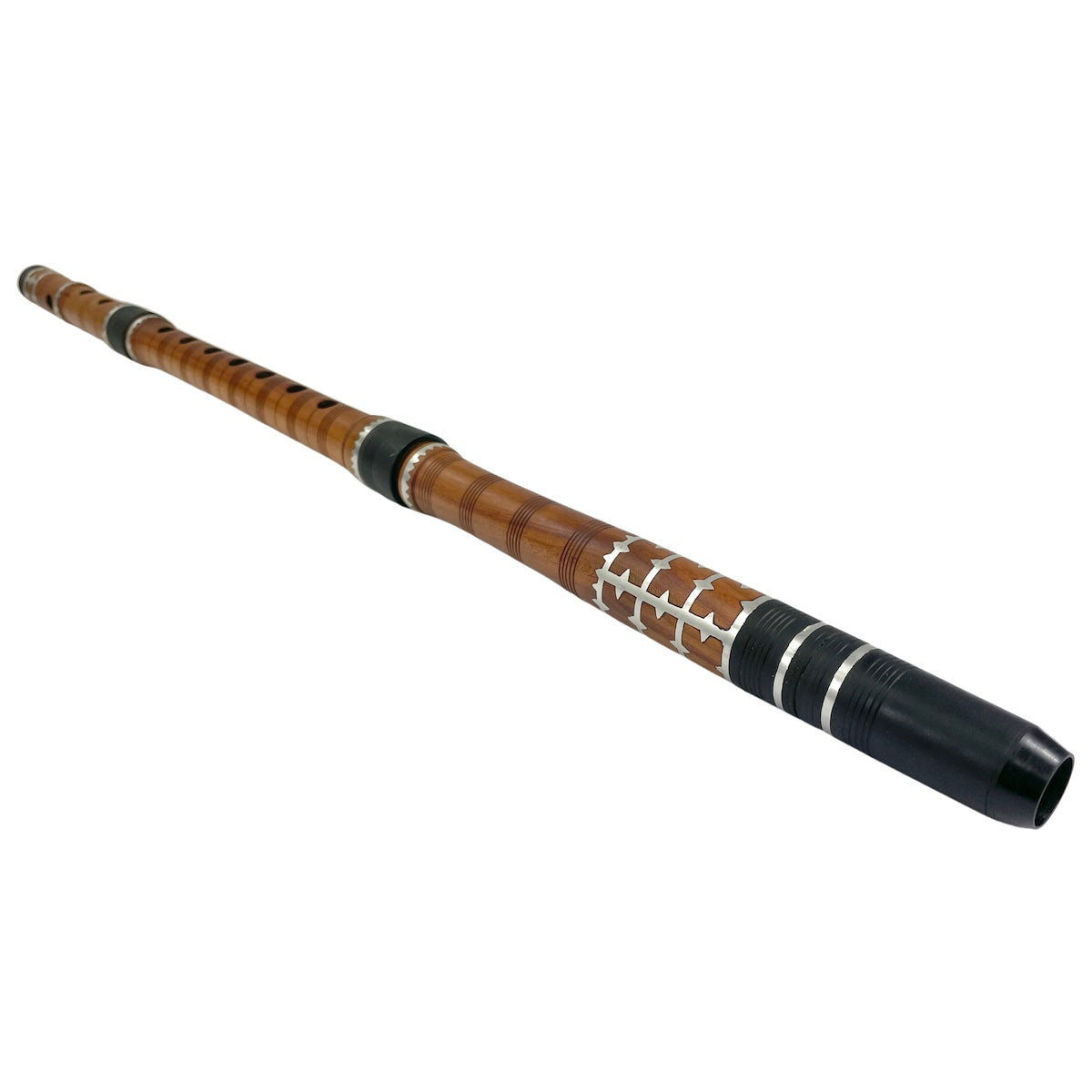 Bulgarian decorated Kaval Flute in D Flutes Lark in the Morning