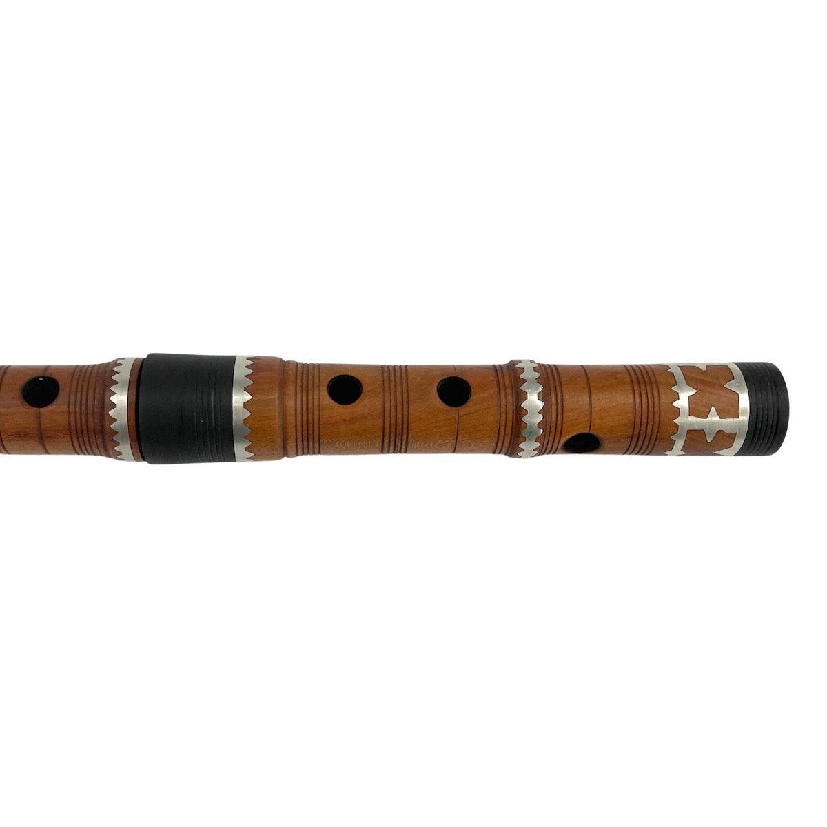 Bulgarian decorated Kaval Flute in D Flutes Lark in the Morning