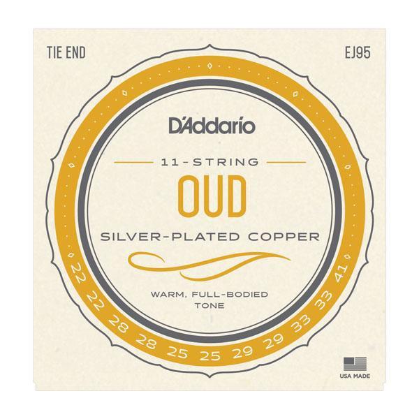 D'Addario Oud Set, Silver on Nylon EJ95 Accessories_Strings D'Addario