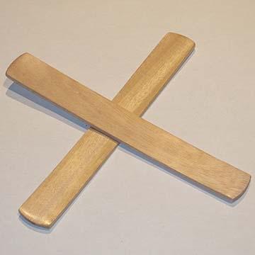 Flat World Musical Rhythm Bones Tun Wood Pair Bones Lark in the Morning
