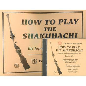 BOOK/CD SET: How To Play the Shakuhachi: A Guide to the Japanese Bamboo Flute Media Lark in the Morning