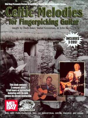 Celtic Melodies for Fingerpicking Guitar Book/3-CD Set Media Mel Bay