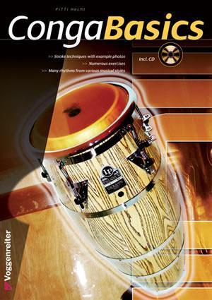 Conga Basics, English Edition Book/CD Set Media Mel Bay