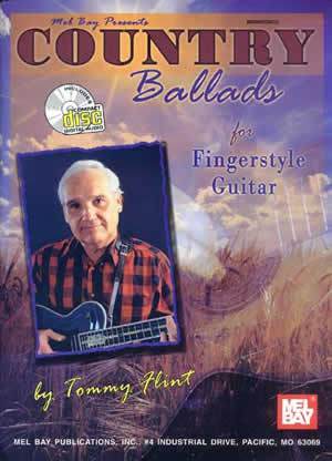 Country Ballads for Fingerstyle Guitar Book/CD Set Media Mel Bay