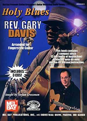 Holy Blues of Rev. Gary Davis Book/3-CD Set Media Mel Bay
