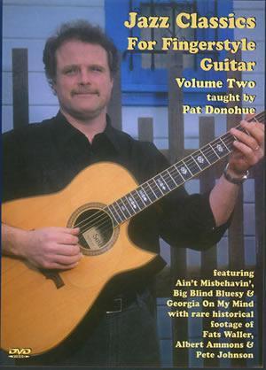 Jazz Classics for Fingerstyle Guitar, Volume 2 DVD Media Mel Bay