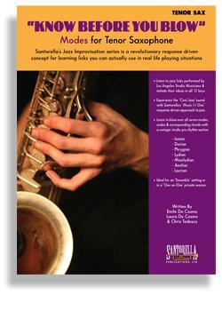 Know Before You Blow - Jazz Modes for Tenor Sax with CD Media Santorella