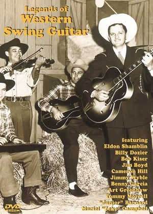 Legends of Western Swing Guitar DVD Media Mel Bay