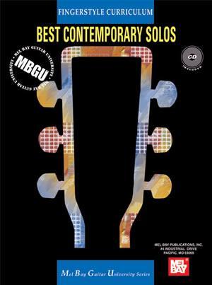 MBGU Fingerstyle Curriculum: Best Contemporary Solos Book/CD Set Media Mel Bay