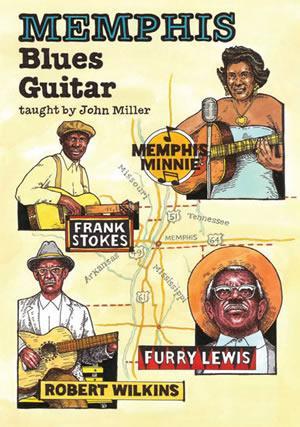 Memphis Blues Guitar DVD Media Mel Bay