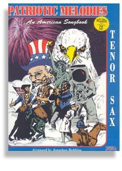 Patriotic Melodies for Tenor Sax with CD Media Santorella