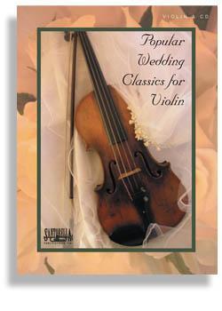 Popular Wedding Classics for Violin with CD Media Santorella