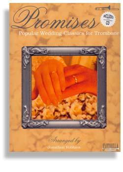 Promises Wedding Classics for Trombone with CD Media Santorella