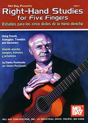 Right-Hand Studies for Five Fingers Media Mel Bay