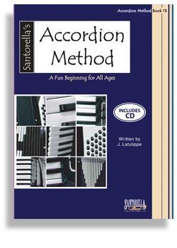 Santorella's Accordion Method * Book 1B * with CD Media Santorella