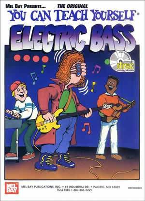 You Can Teach Yourself Electric Bass Book/CD Set Media Mel Bay