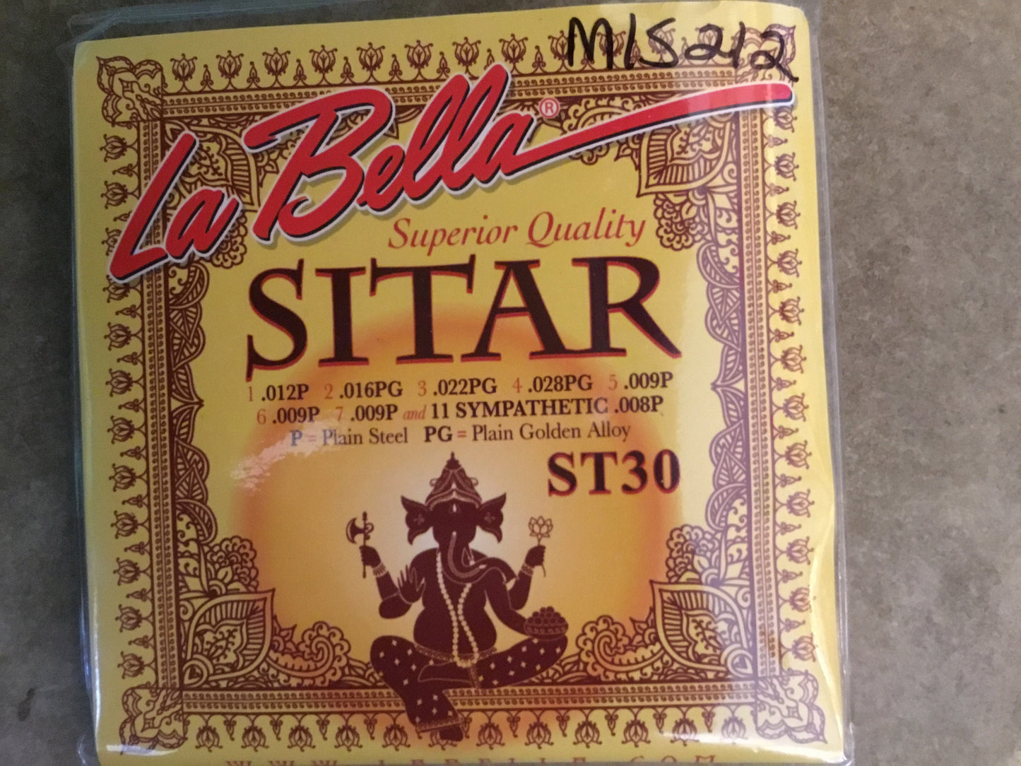 La Bella Sitar String Set Accessories_Strings La Bella