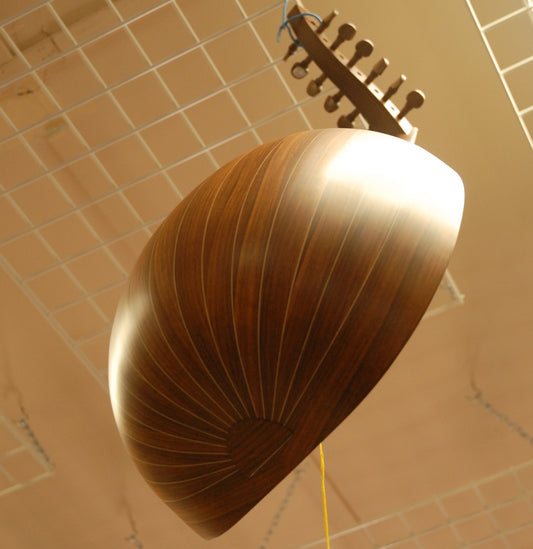 Oud with the typical "Lute" back