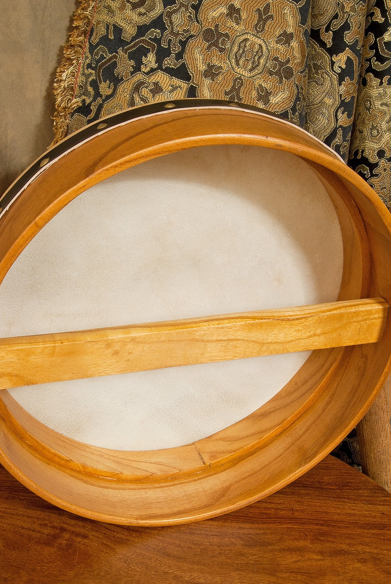 Roosebeck Bodhran, 14"x3.5", Fix, Mulberry, Single