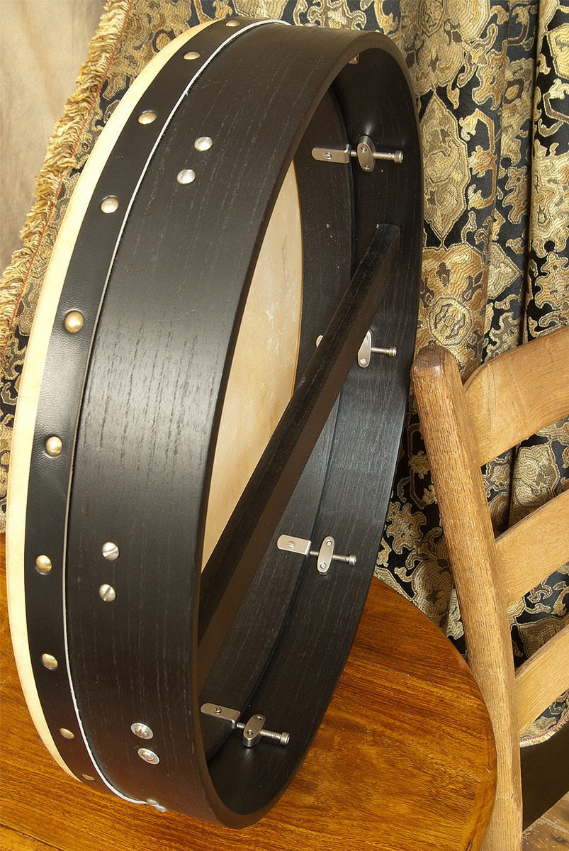 Roosebeck Bodhran, 18"x 3.5", Tune, Black, Single