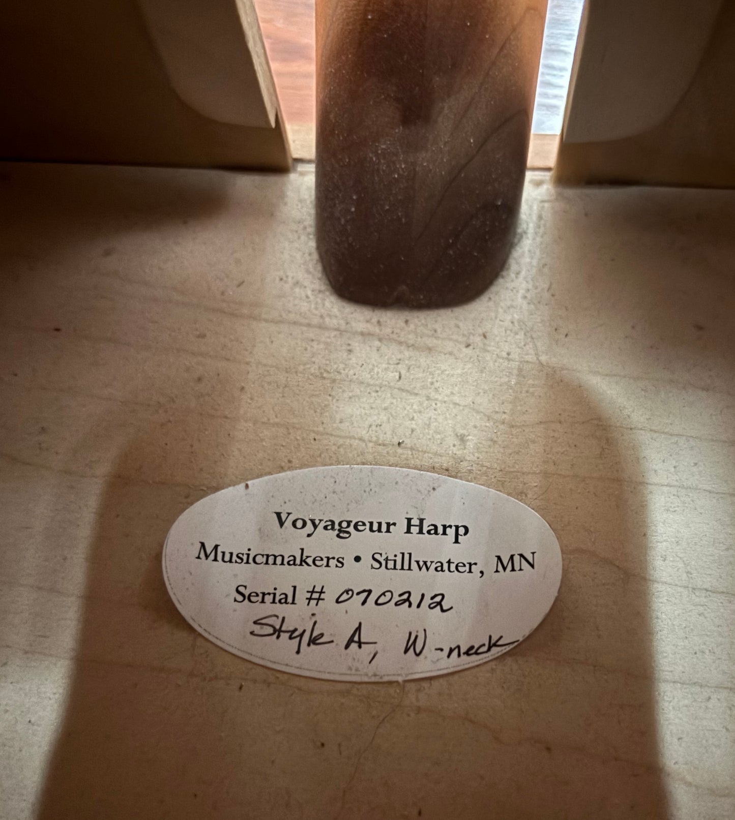 Musicmakers Voyageur Harp, 33-String, Pre-owned