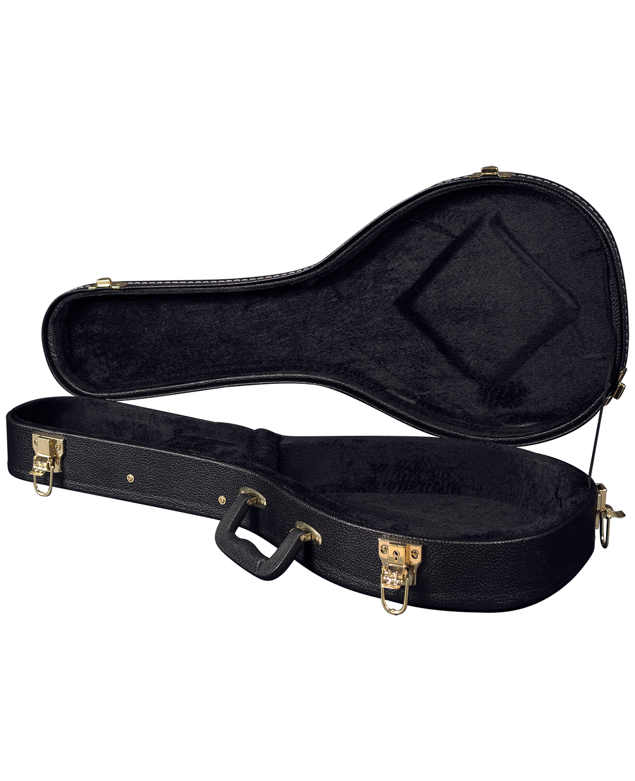 Carrion C-3603 Black Hardshell Octave Mandolin Case