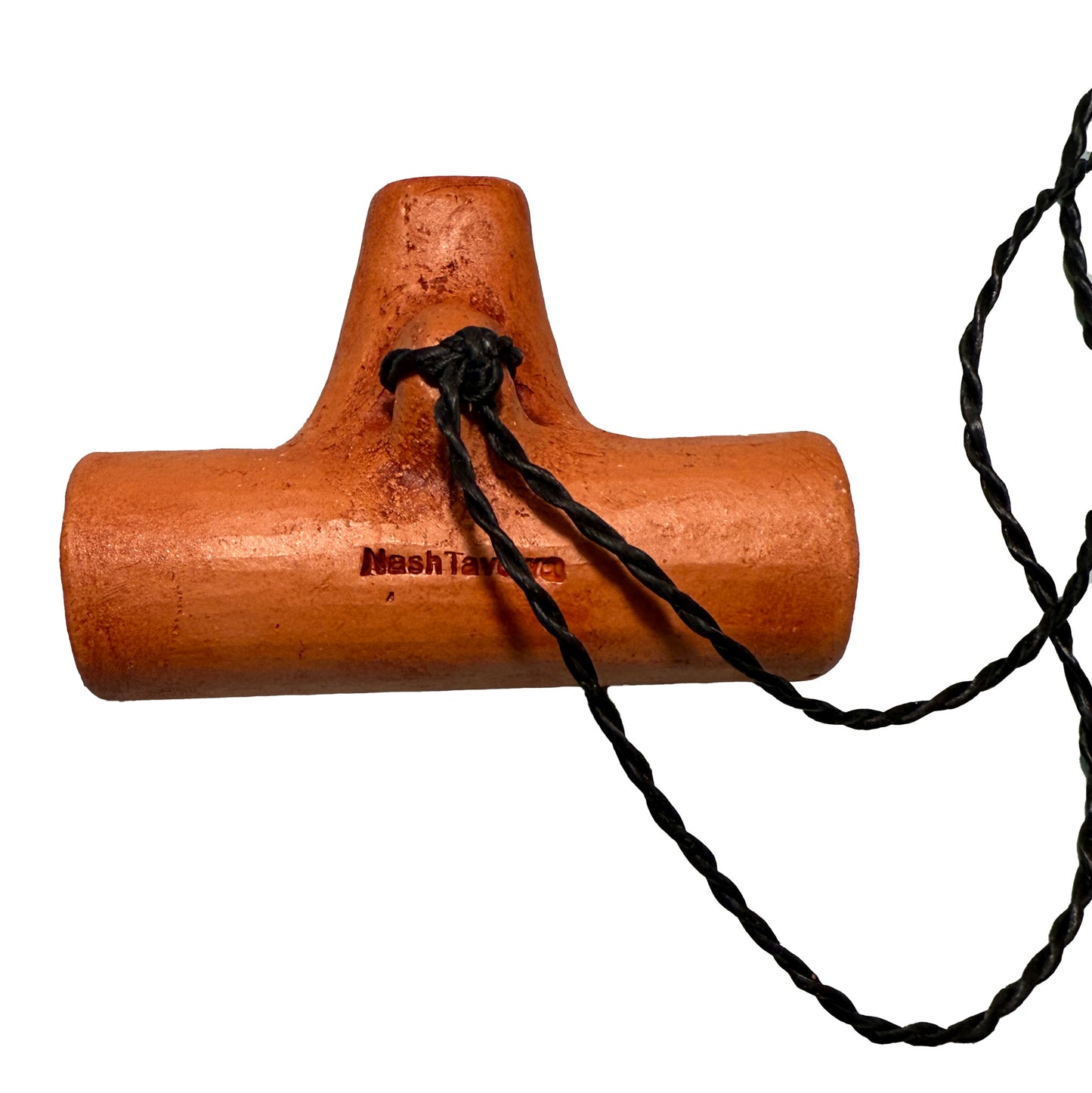 Tezcat (Mockingbird) Clay Whistle by Nash Tavewa