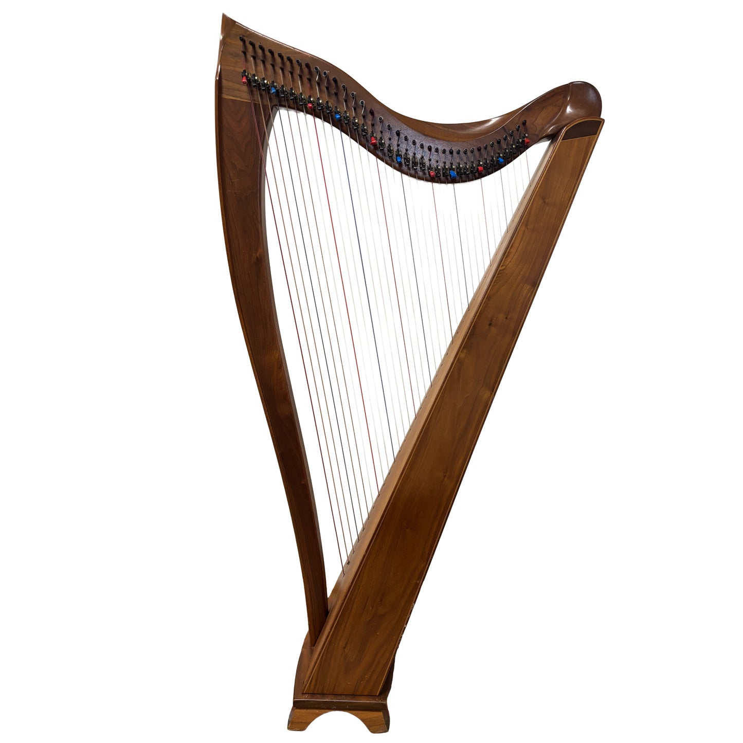 Dusty Strings FH36B Harp, pickup installed,  Pre-owned