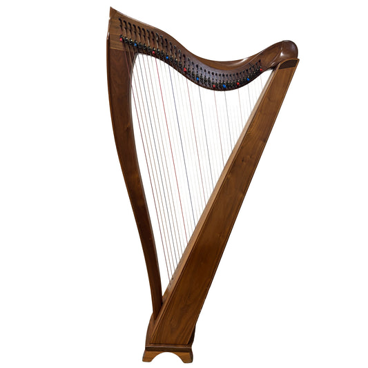 Dusty Strings FH36B Harp, pickup installed,  Pre-owned