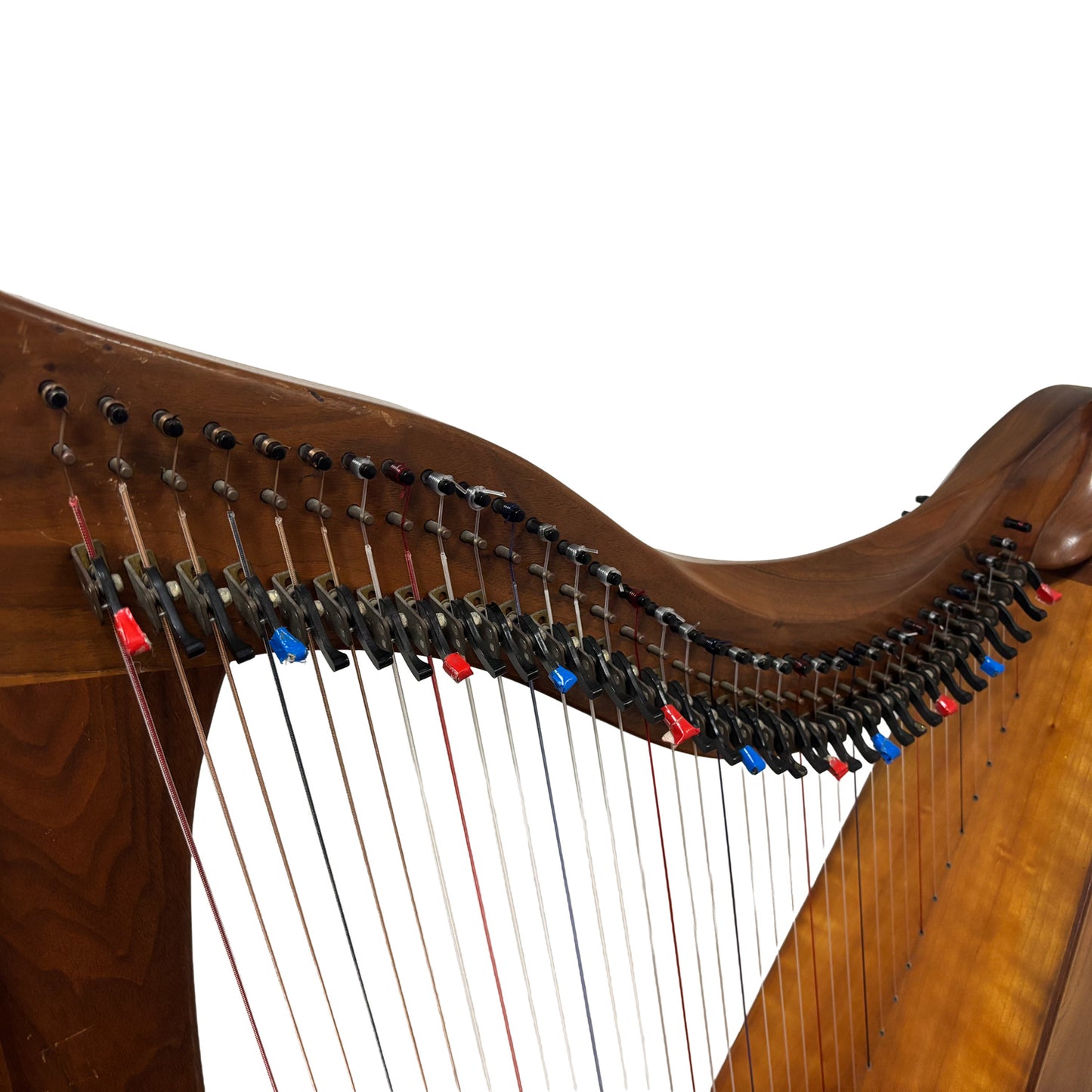 Dusty Strings FH36B Harp, pickup installed,  Pre-owned