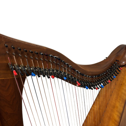 Dusty Strings FH36B Harp, pickup installed,  Pre-owned