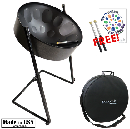 C-20 Lead Pan - PLUS Package - Pan+Stand+Case+FREE Mallets+FREE How-to-Play Book