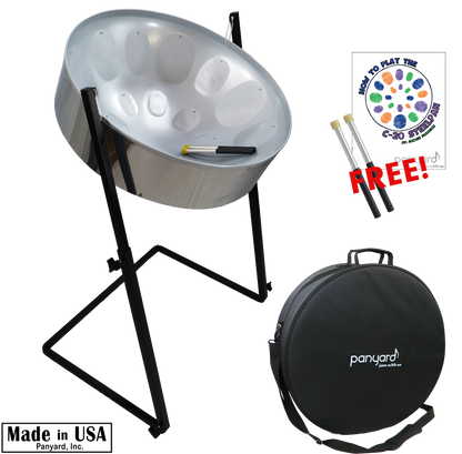 C-20 Lead Pan - PLUS Package - Pan+Stand+Case+FREE Mallets+FREE How-to-Play Book