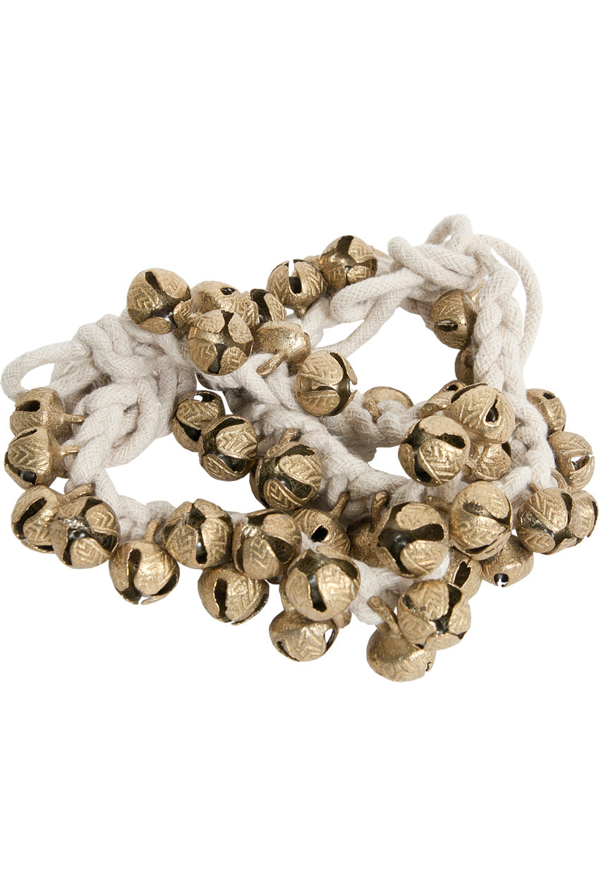 Four-Leaf Ankle Bells, 25 on a String, Pair Bells Lark in the Morning   