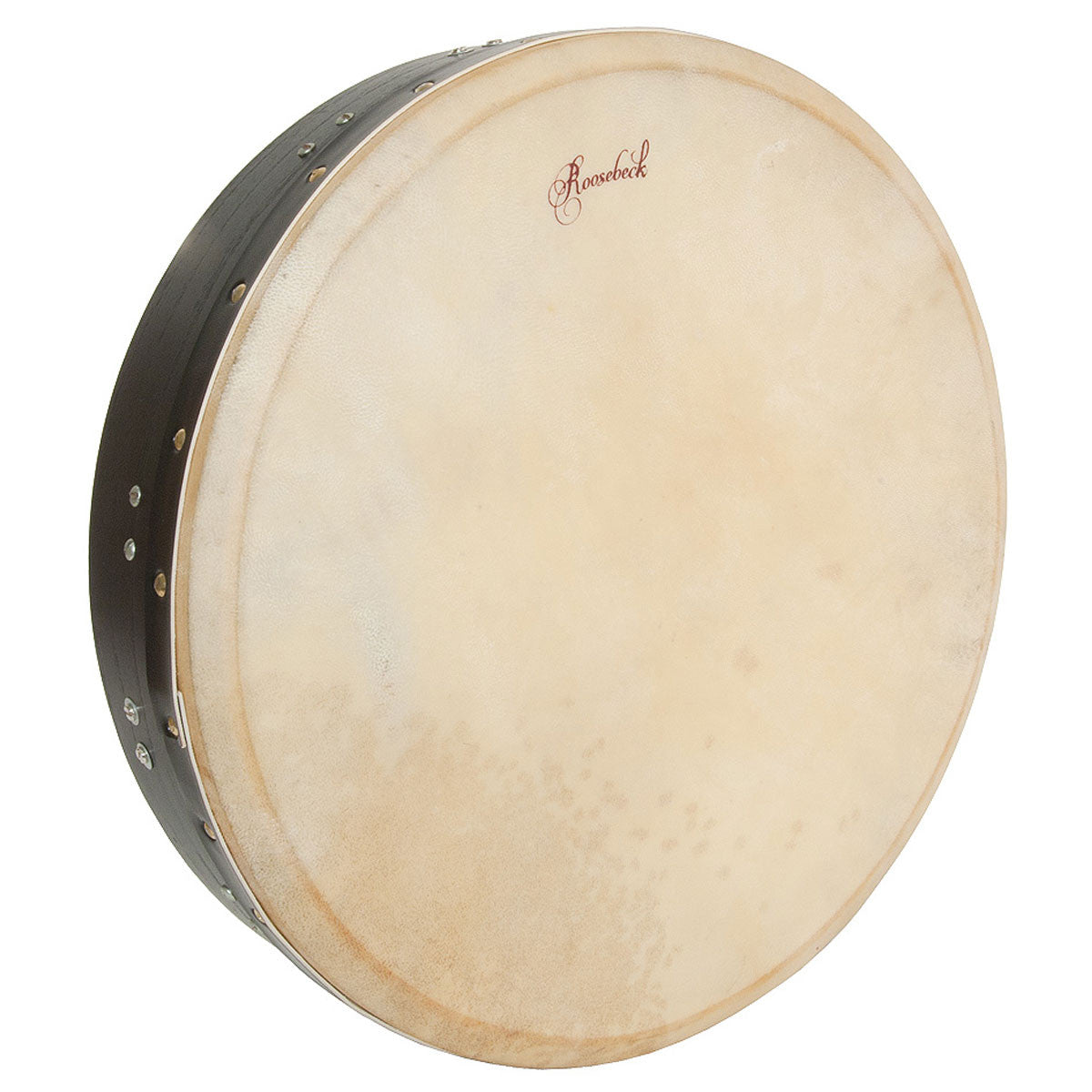 Roosebeck Bodhran, 16"x3.5", Tune, Black, T-Bar Bodhrans Roosebeck   