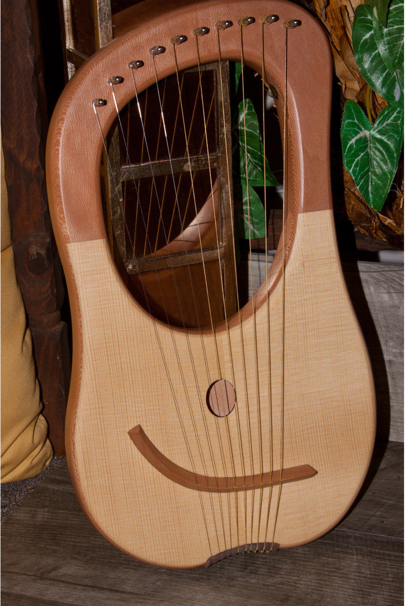 Lyre Harp, 10 String, Lacewood Lyres Mid-East   