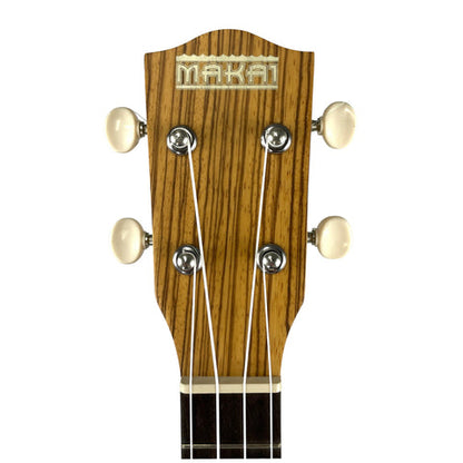 Makai MC-50Z Zebra Wood Concert Ukulele Concert Ukulele Makai   