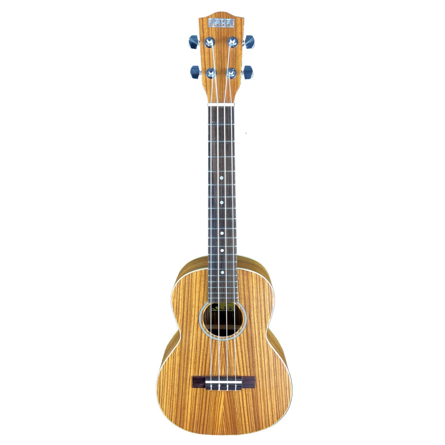 Makai MT-50Z Zebrawood Tenor Ukulele Ukuleles Makai   