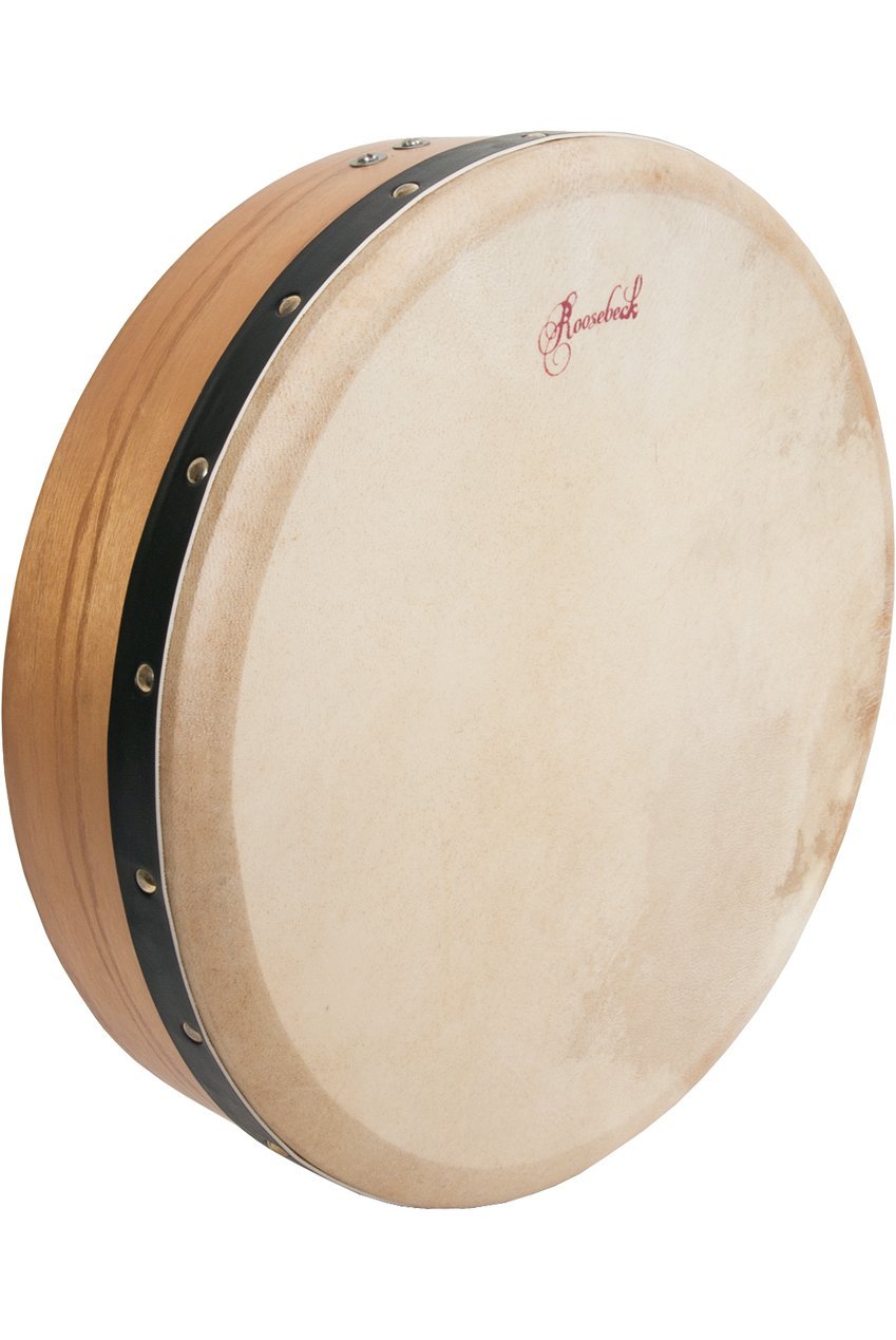 Roosebeck Bodhran, 14"x3.5", Fix, Mulberry, Single Bodhrans Roosebeck   