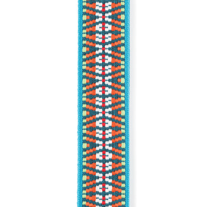 D'Addario NYLON WOVEN GUITAR STRAP Sunset Hootenanny Guitar Straps D'Addario   