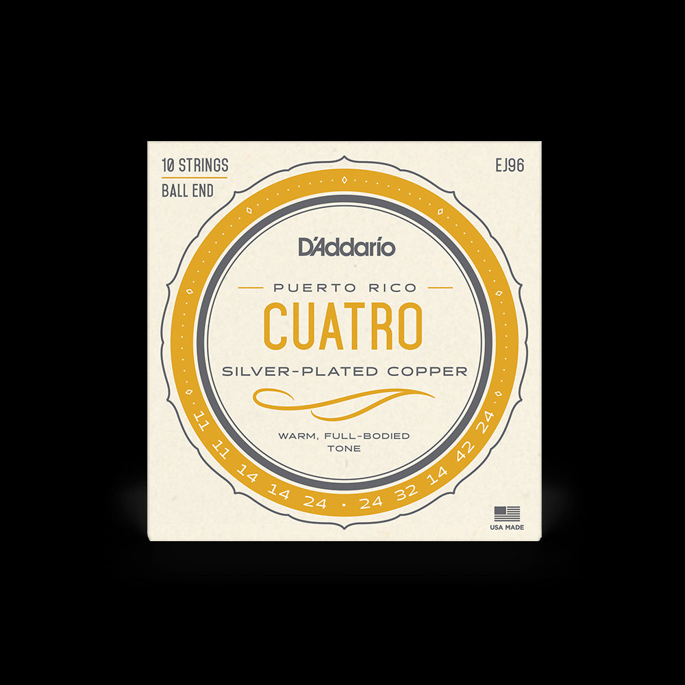 D'Addario Puerto Rican Cuatro 10 String Set, EJ96 Accessories_Strings D'Addario   