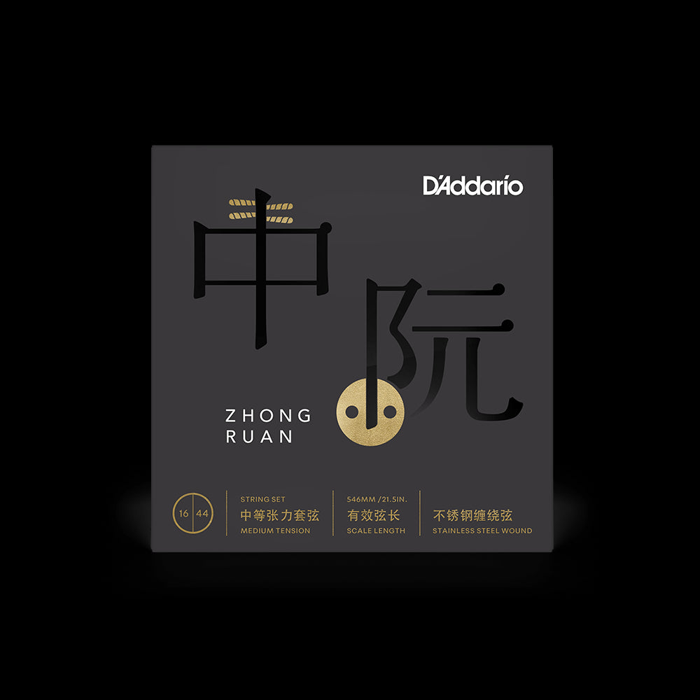 D'Addario Ruan Strings Set, Medium Tension 16-44 Accessories_Strings D'Addario   