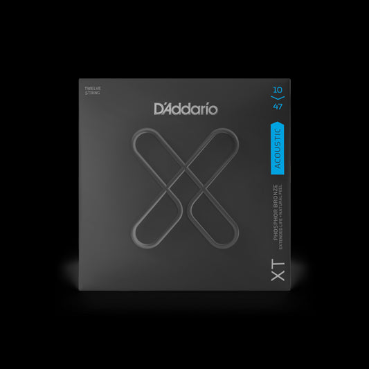 D'Addario Acoustic Guitar XT Acoustic Phosphor Bronze, Light, 10-47 Accessories_Strings D'Addario   