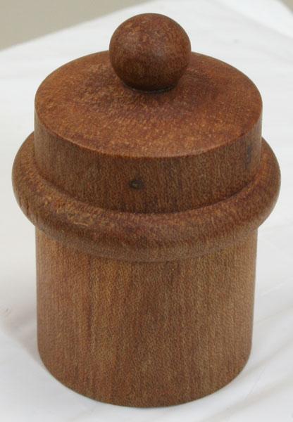 Wooden Cork Grease Box Flutes Lark in the Morning   